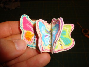 dress hair clip hair clip made from the scrap material
