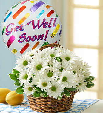 "get well soon" flower delivery