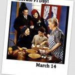 Pie or Pi day is March 14 (3.14) celebrate by eating pie!